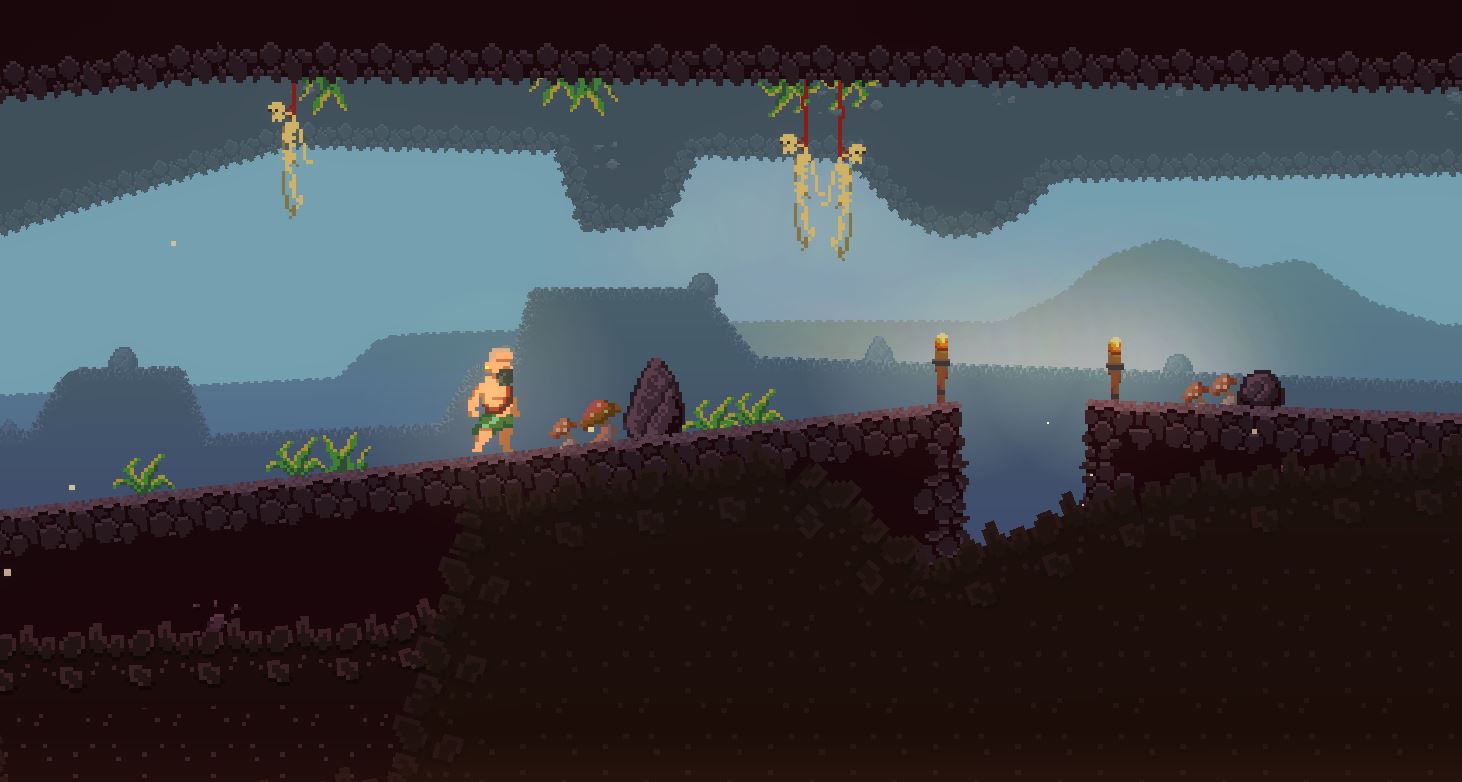 Escenario de cueva