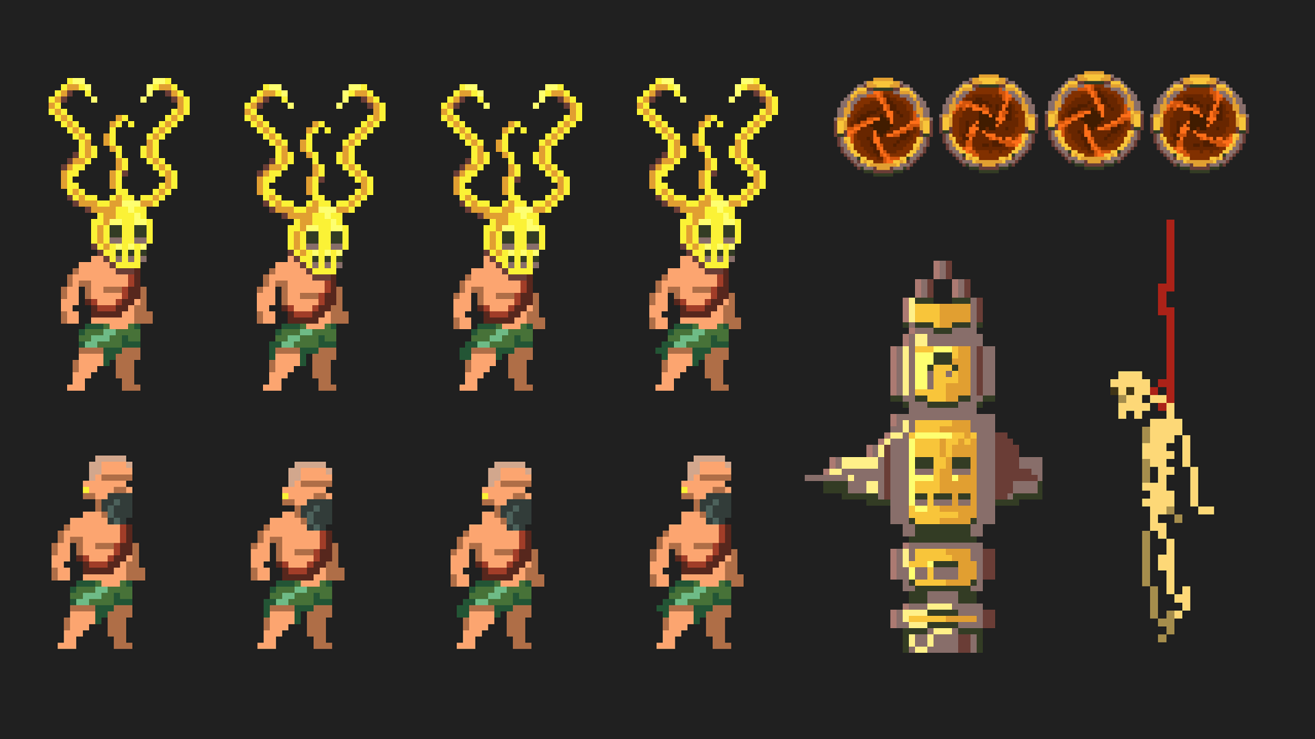 Creación de sprites y animaciones